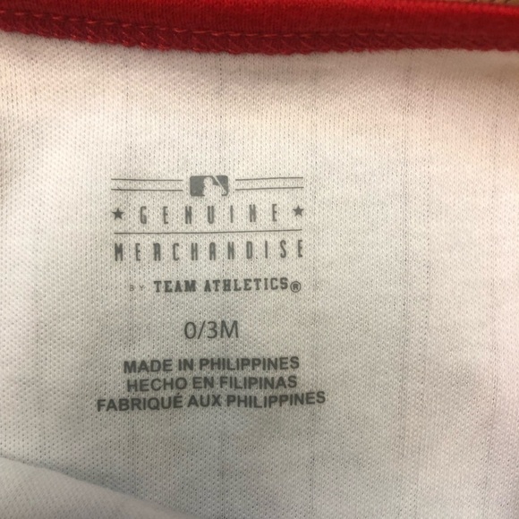 Cincinnati Reds Baby Girl Onesie - Picture 6 of 6